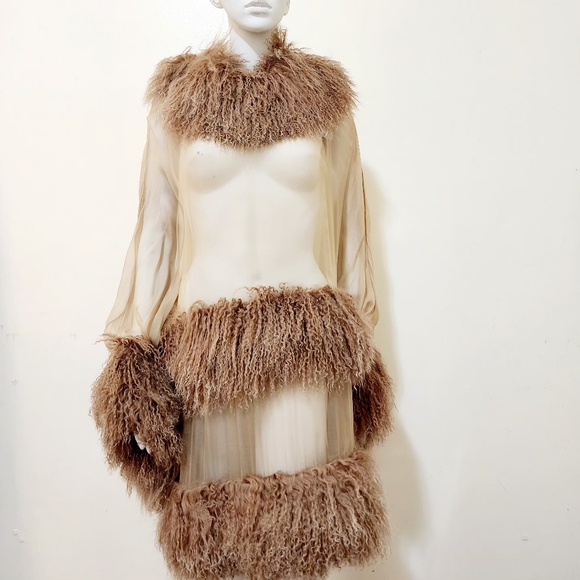 Rare 2003 One-of-a-kind Sheer Valentino Runway Dress
